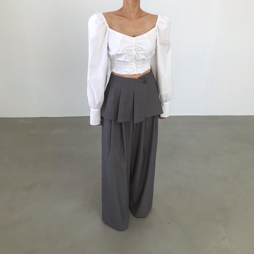 2TWO MOON韓國直郵女裝新品熱賣時尚推薦休閑襯衫蕾絲衫2TWO MOON襯衫/蕾絲衫