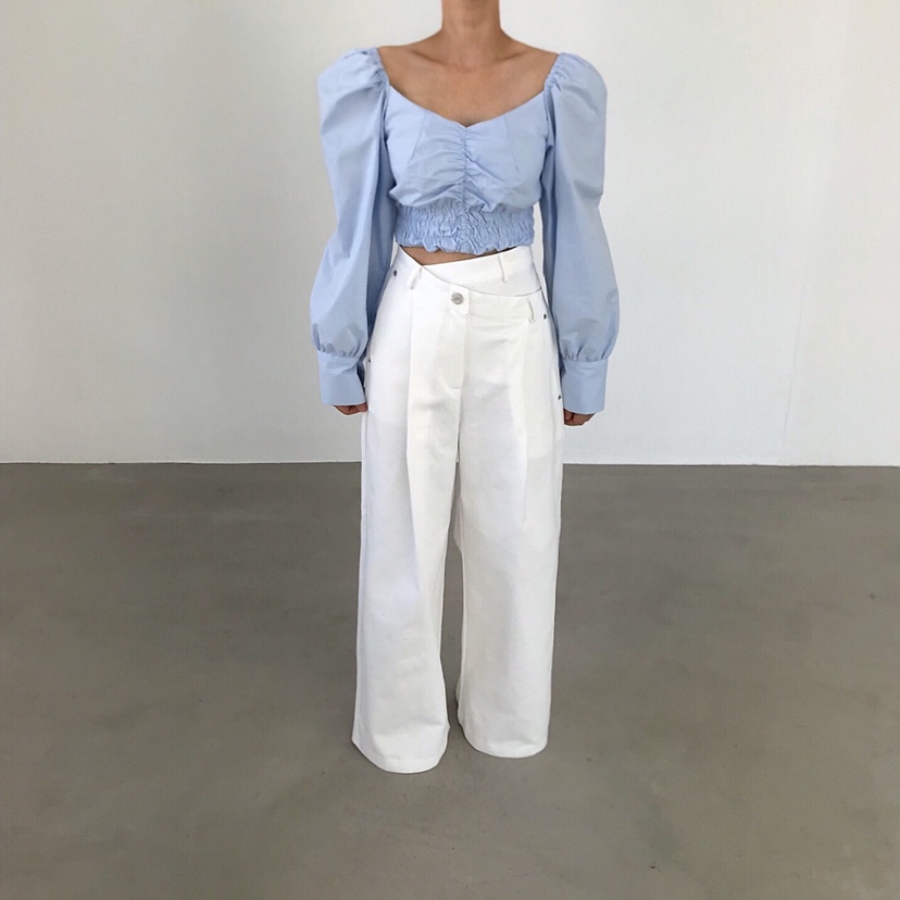 2TWO MOON韓國直郵女裝新品熱賣時尚推薦休閑襯衫蕾絲衫2TWO MOON襯衫/蕾絲衫