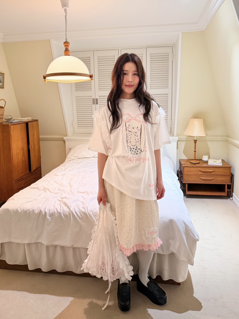 BOUTIQUE-L韓國東大門直郵女裝新款推薦人氣26春夏休閑T恤BOUTIQUE-LT恤