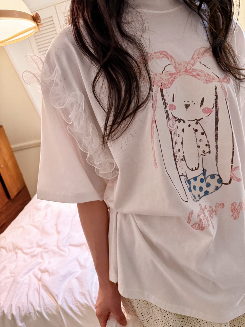 BOUTIQUE-L韓國東大門直郵女裝新款推薦人氣26春夏休閑T恤BOUTIQUE-LT恤