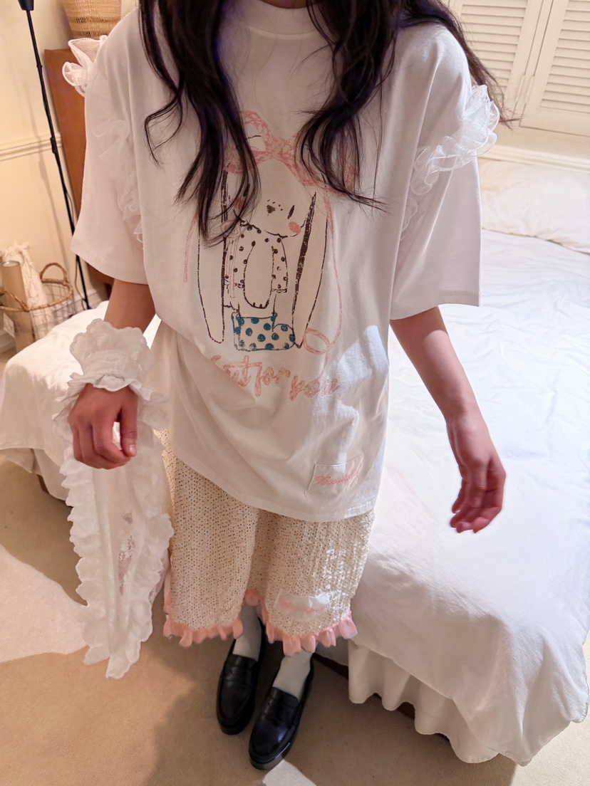 BOUTIQUE-L韓國東大門直郵女裝新款推薦人氣26春夏休閑T恤BOUTIQUE-LT恤