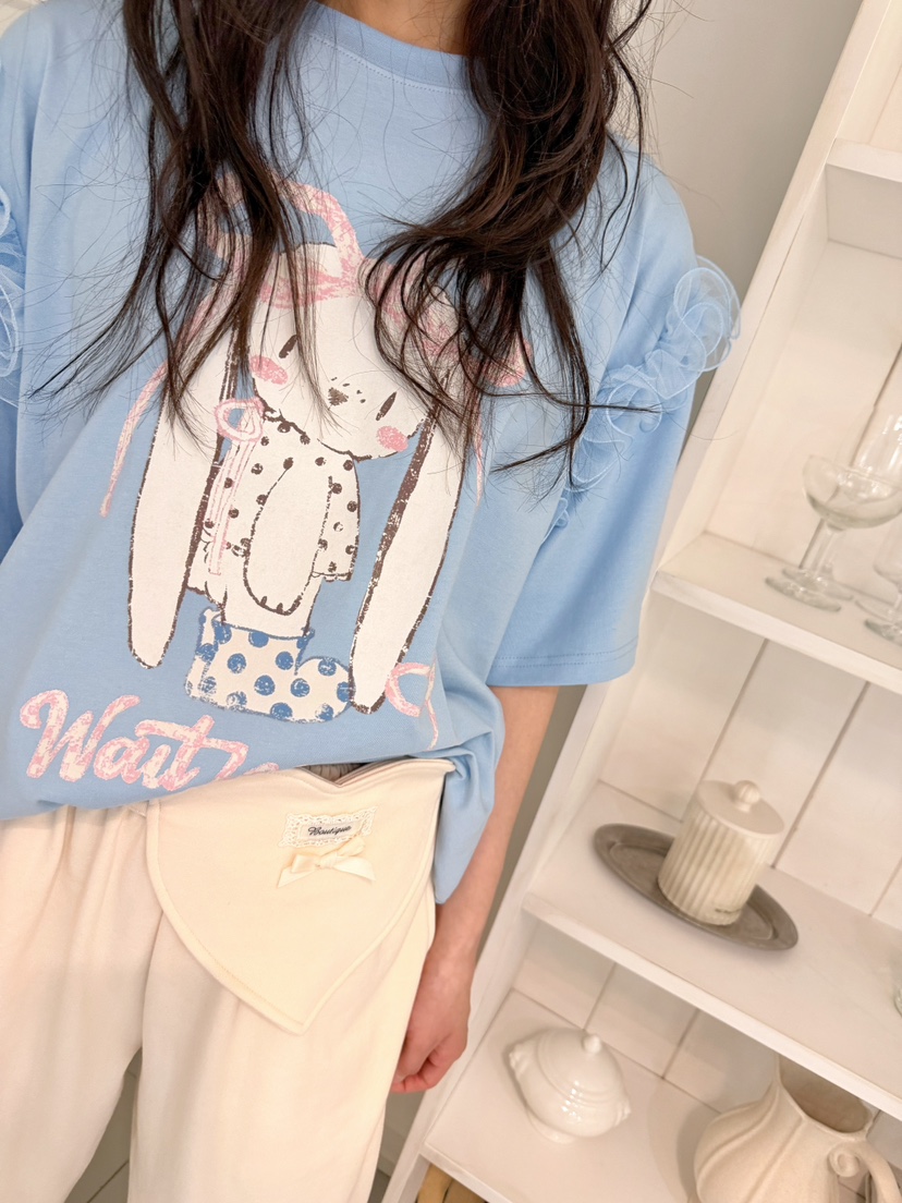 BOUTIQUE-L韓國東大門直郵女裝新款推薦人氣26春夏休閑T恤BOUTIQUE-LT恤