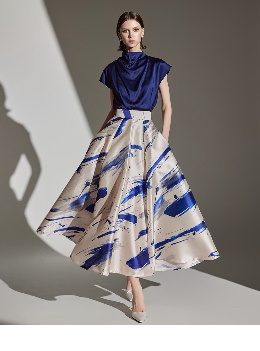 VERNI韓國東大門直郵女裝新款熱賣人氣休閑職業26春夏長裙VERNI長裙