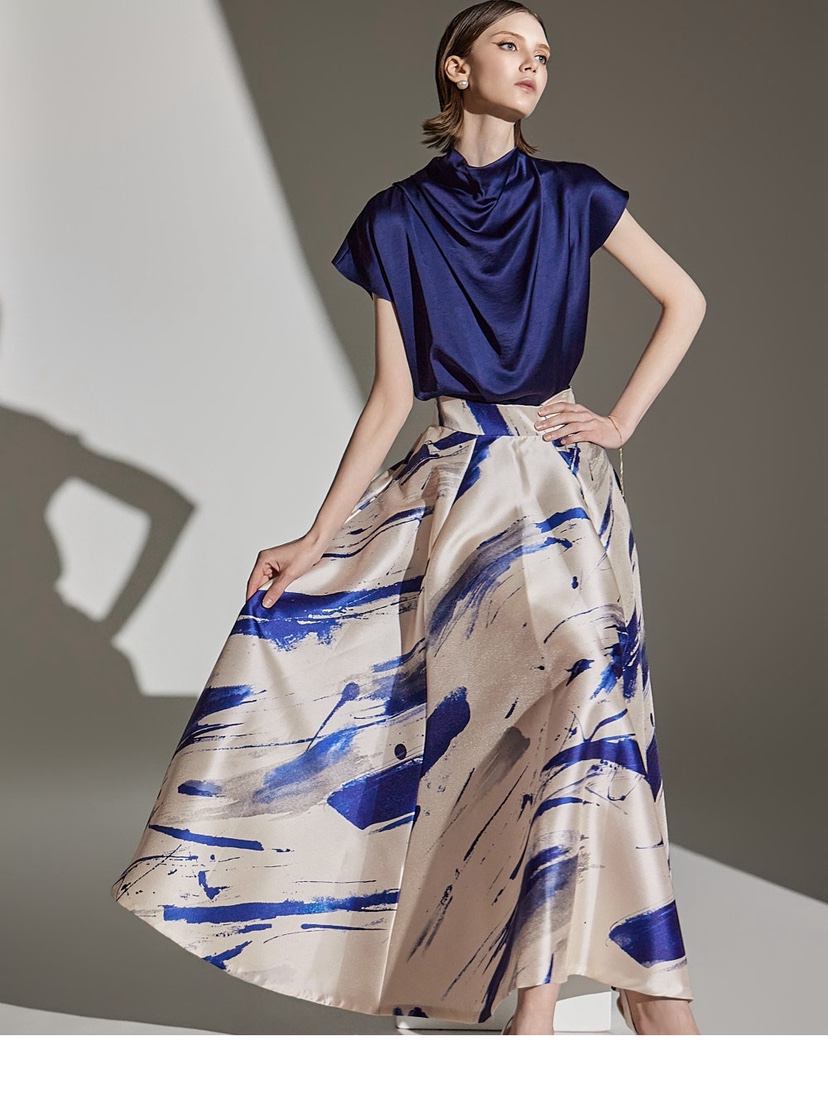 VERNI韓國東大門直郵女裝新款熱賣人氣休閑職業26春夏長裙VERNI長裙