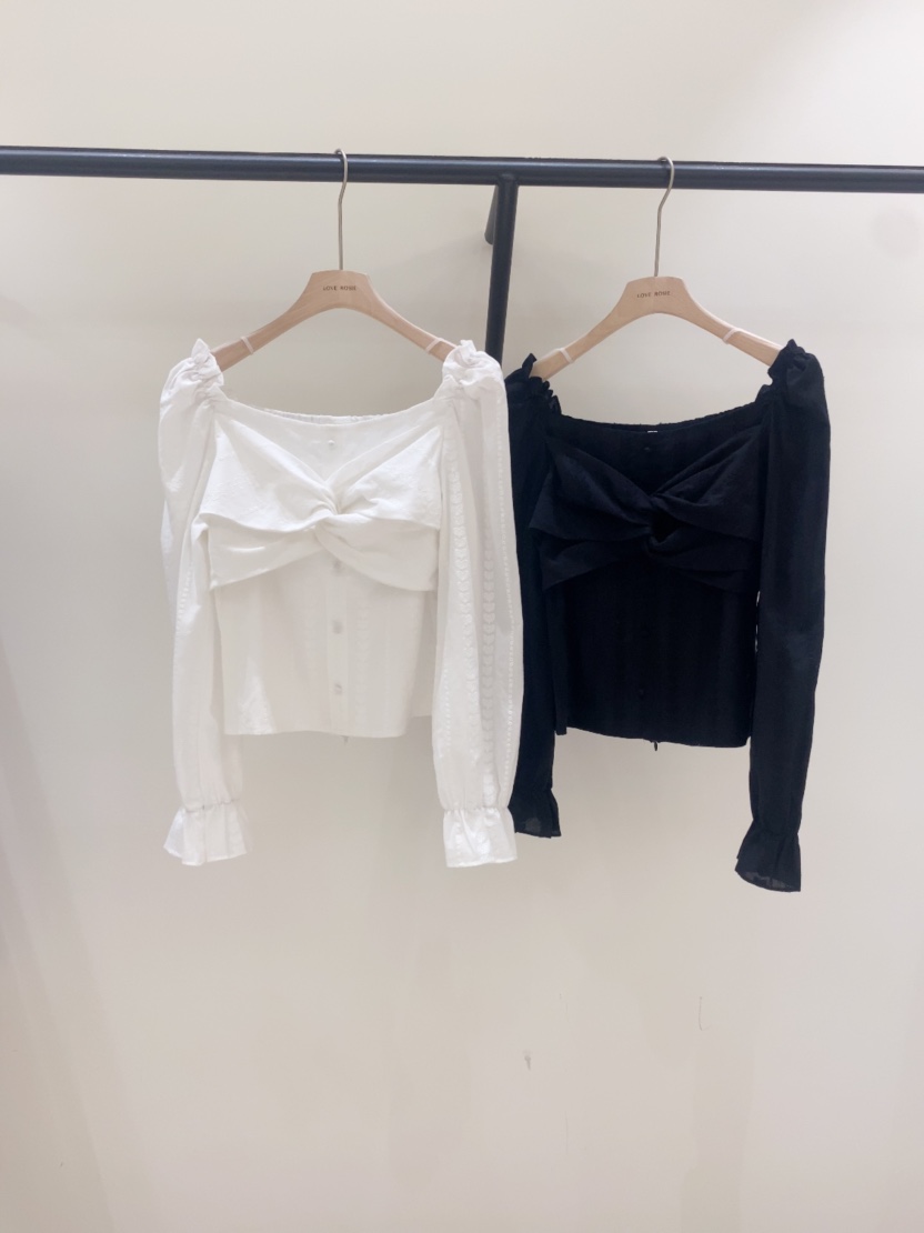 LOVE ROSIE韓國直郵實拍女士新品時尚推薦休閑襯衫蕾絲衫LOVE ROSIE襯衫/蕾絲衫