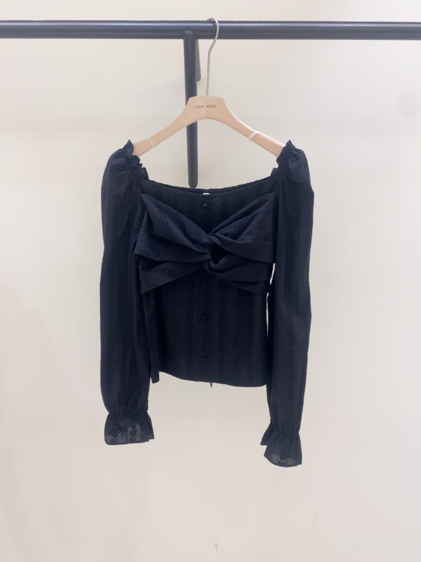 LOVE ROSIE韓國直郵實拍女士新品時尚推薦休閑襯衫蕾絲衫LOVE ROSIE襯衫/蕾絲衫圖色2