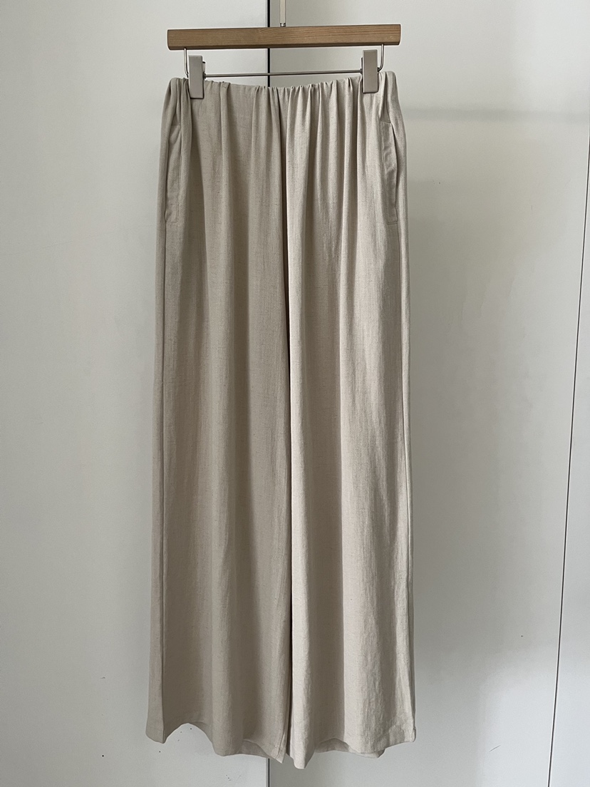 DARAK韓國直郵實拍女士新品職業休閑熱賣人氣休閑褲亞麻布DARAK休閑褲圖色2