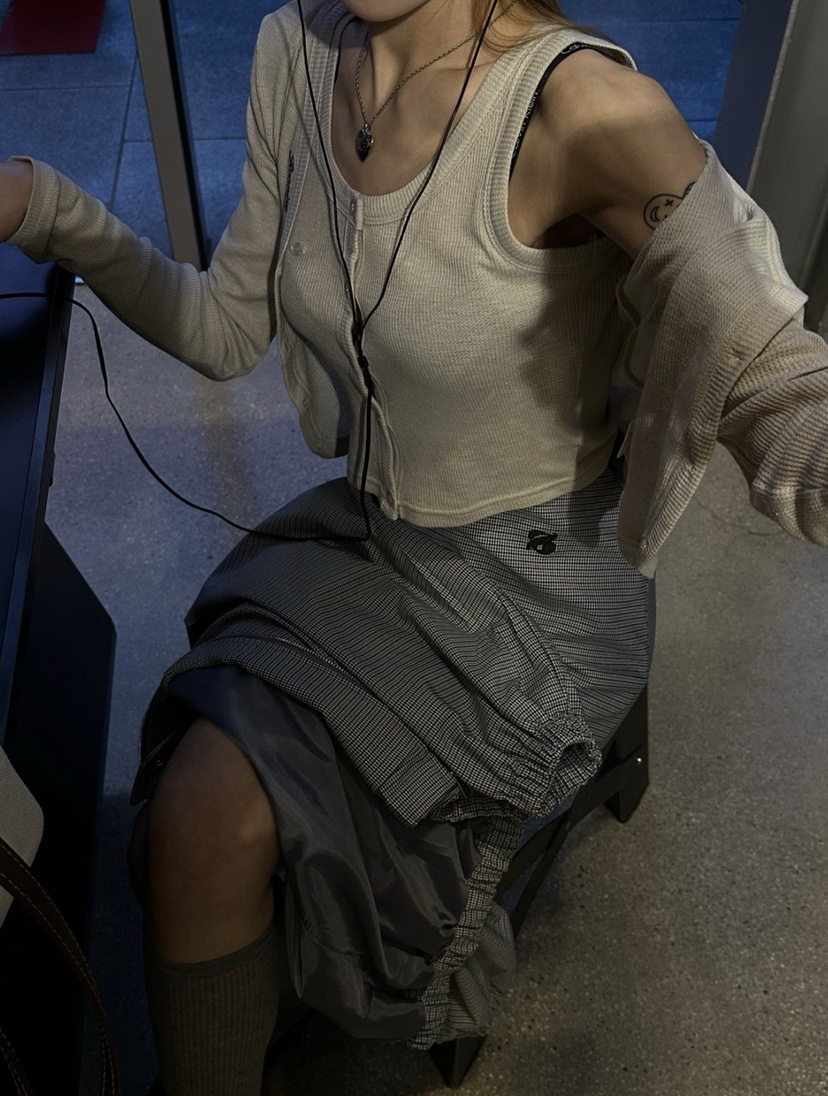 ZEROZERO韓國東大門代購女裝新款熱賣針織衫華夫格刺繡開衫ZEROZERO針織衫