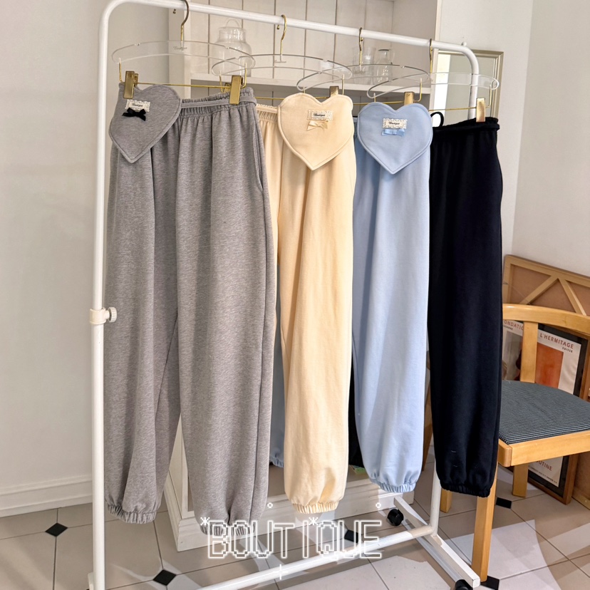 BOUTIQUE-L韓國東大門代購女士新款熱賣時尚26春夏休閑褲含包BOUTIQUE-L休閑褲