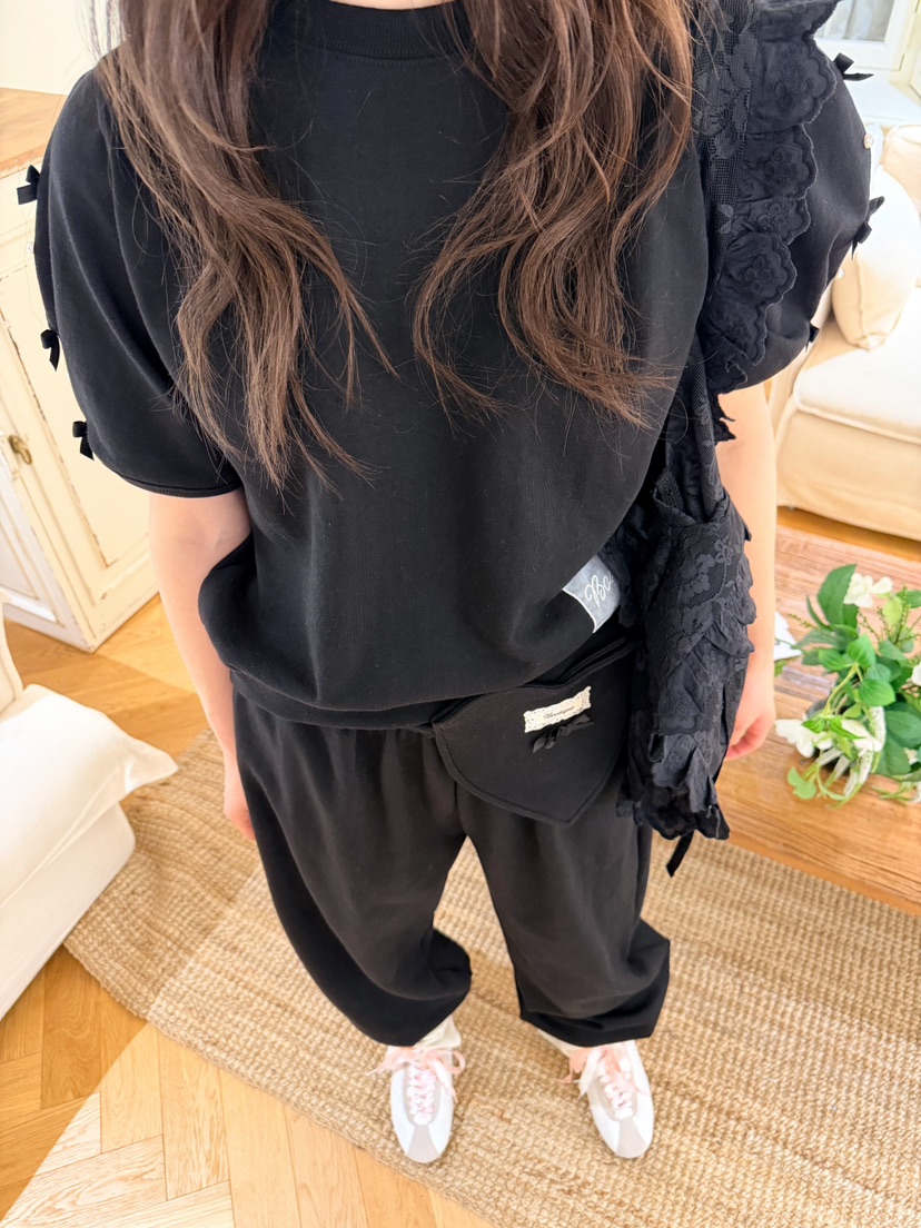 BOUTIQUE-L韓國東大門代購女士新款熱賣時尚26春夏休閑褲含包BOUTIQUE-L休閑褲