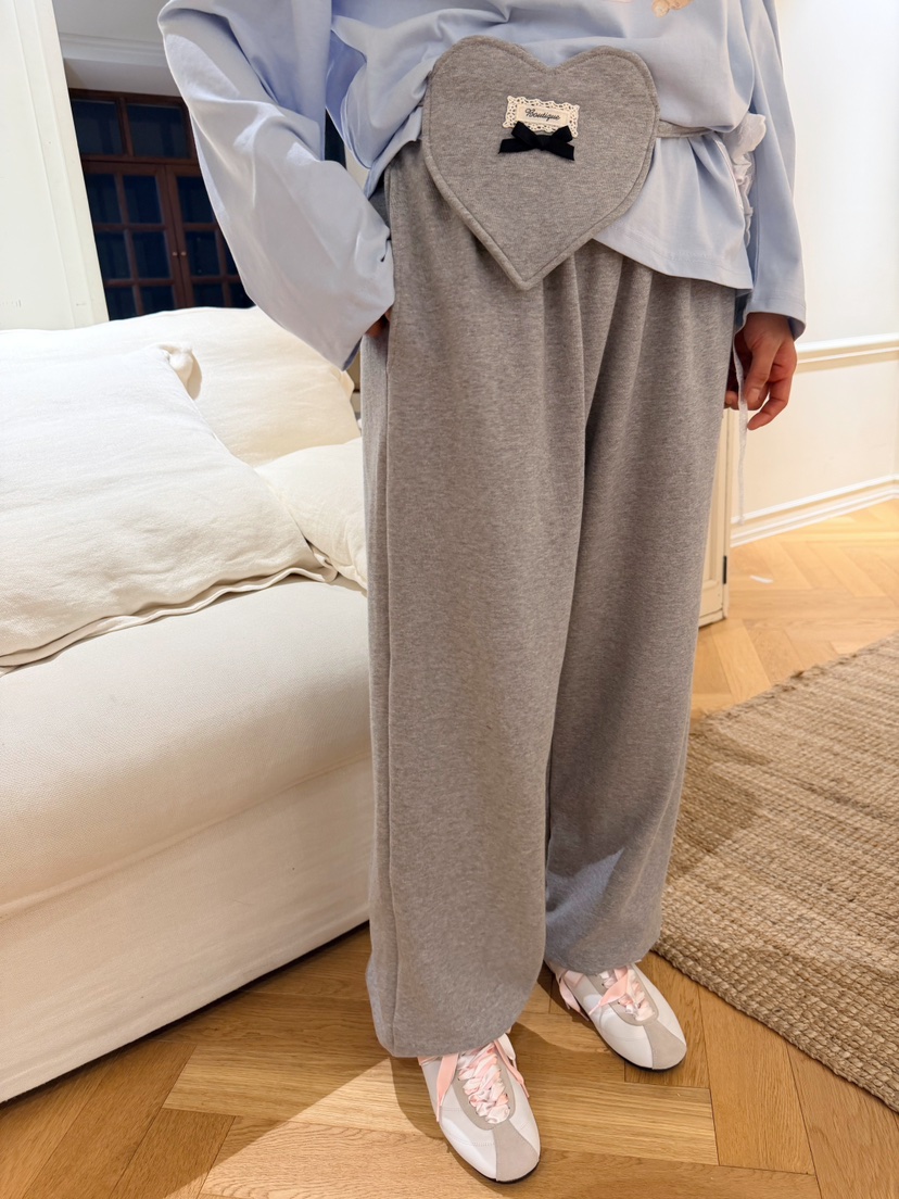 BOUTIQUE-L韓國東大門代購女士新款熱賣時尚26春夏休閑褲含包BOUTIQUE-L休閑褲圖色1