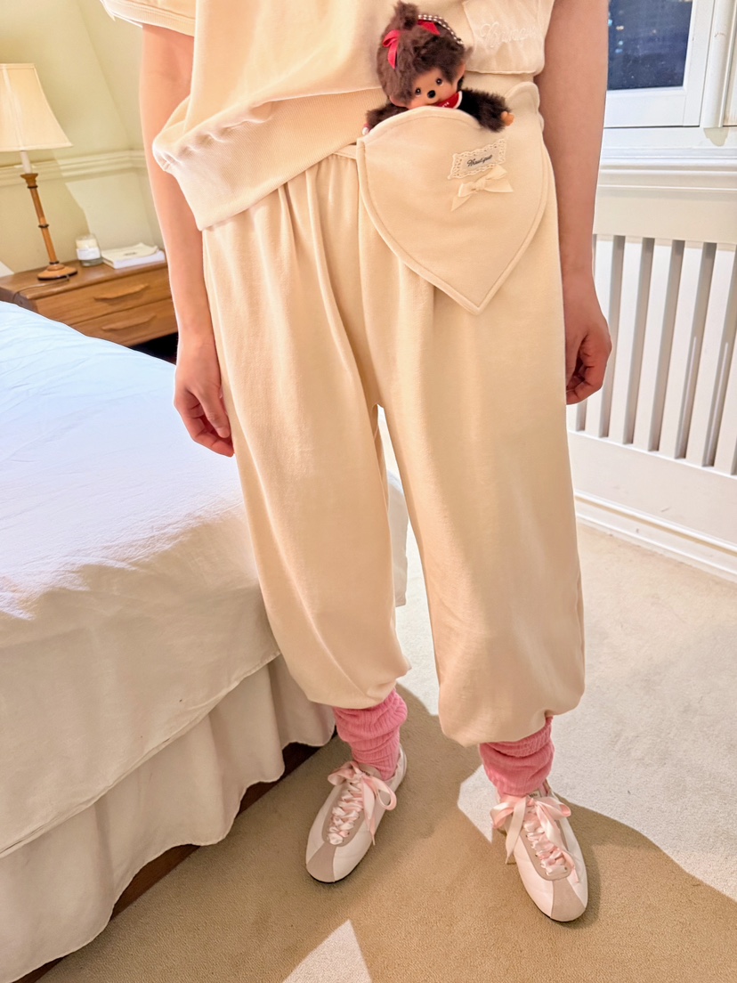 BOUTIQUE-L韓國東大門代購女士新款熱賣時尚26春夏休閑褲含包BOUTIQUE-L休閑褲圖色4