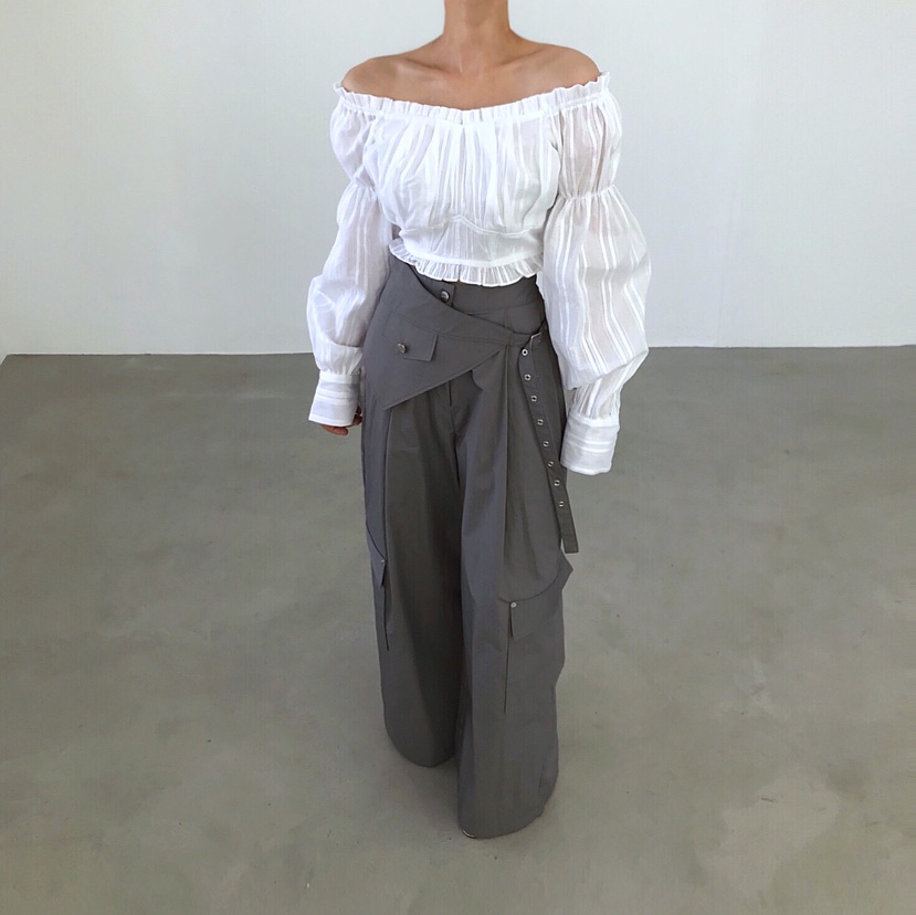 2TWO MOON韓國直郵女裝新款職業推薦人氣26春夏襯衫蕾絲衫2TWO MOON襯衫/蕾絲衫