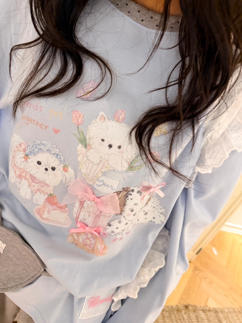 BOUTIQUE-L韓國直郵實拍女士新品職業人氣熱賣26春夏長袖T恤BOUTIQUE-L長袖T恤