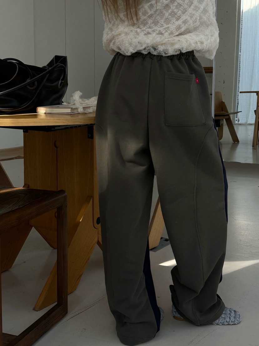 ZEROZERO韓國直郵女裝新款人氣推薦職業26春夏休閑褲條紋紐扣ZEROZERO休閑褲