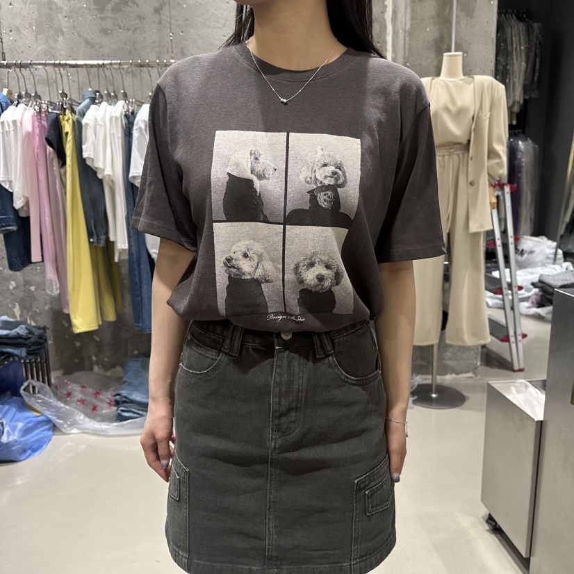 JUNI韓國代購女裝新品時尚職業休閑熱賣推薦人氣26春夏T恤my juniT恤圖色2