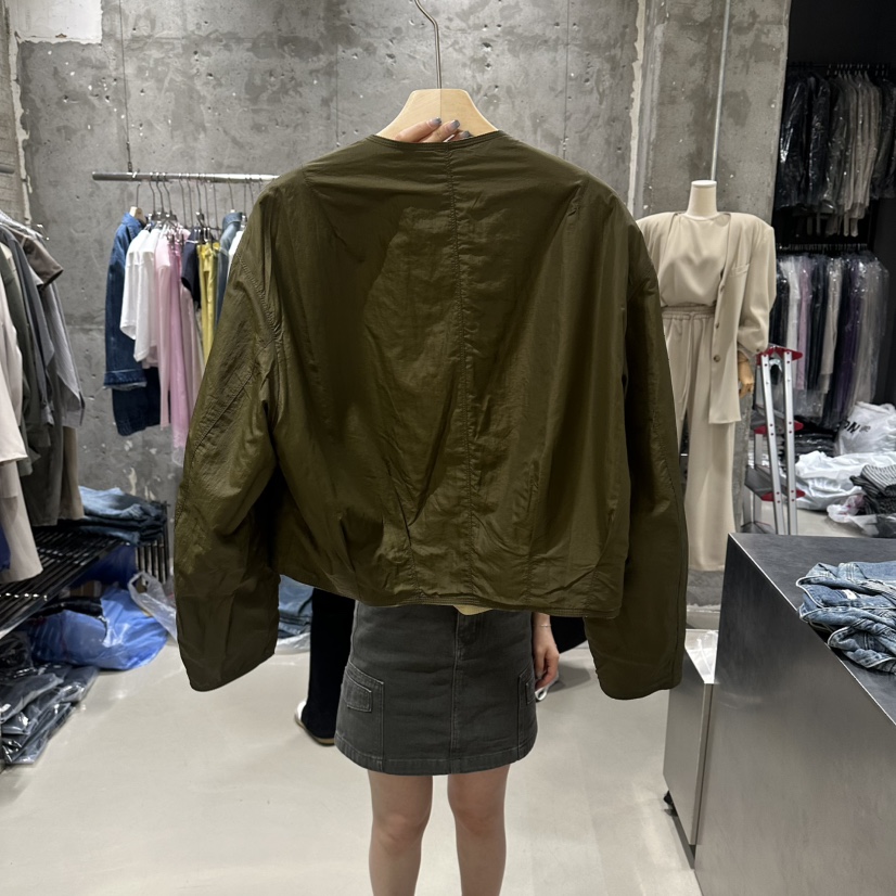 JUNI韓國直郵女士新款26春夏時尚人氣夾克兩面穿皮革雙面my juni夾克