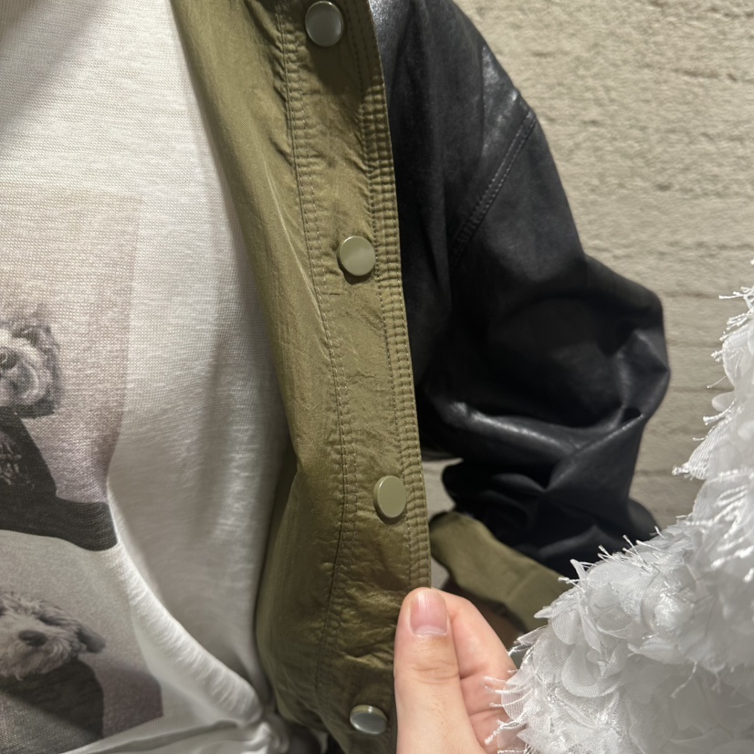 JUNI韓國直郵女士新款26春夏時尚人氣夾克兩面穿皮革雙面my juni夾克