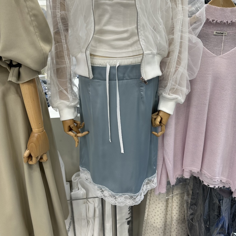 FOUNDATION韓國東大門直郵女裝新款時尚職業半身裙中短裙FOUNDATION半身裙/中短裙圖色1