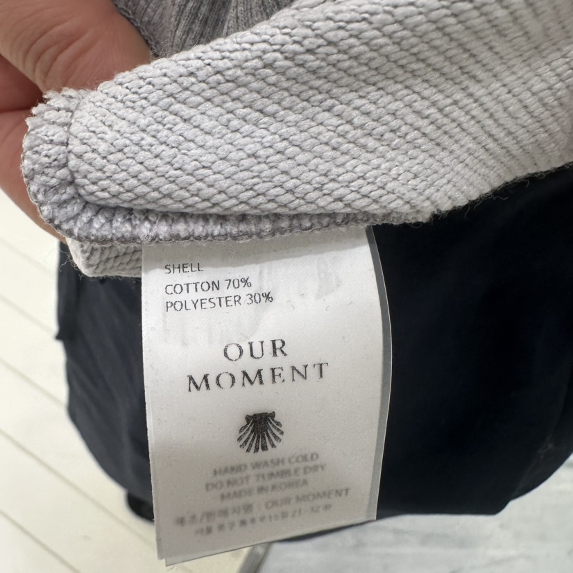 OURMOMENT韓國直郵實拍女裝新品休閑熱賣時尚26春夏人氣衛衣OURMOMENT衛衣