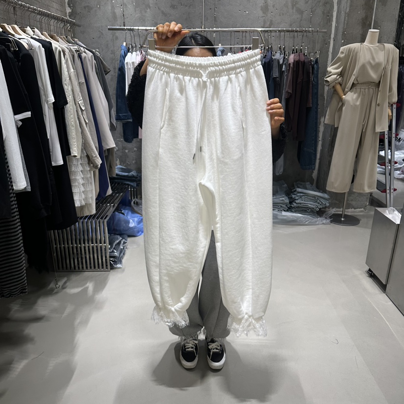 JUNI韓國代購女士新品職業時尚26春夏人氣推薦休閑休閑褲my juni休閑褲圖色1