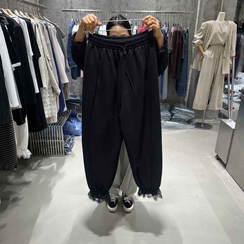 JUNI韓國代購女士新品職業時尚26春夏人氣推薦休閑休閑褲my juni休閑褲圖色3