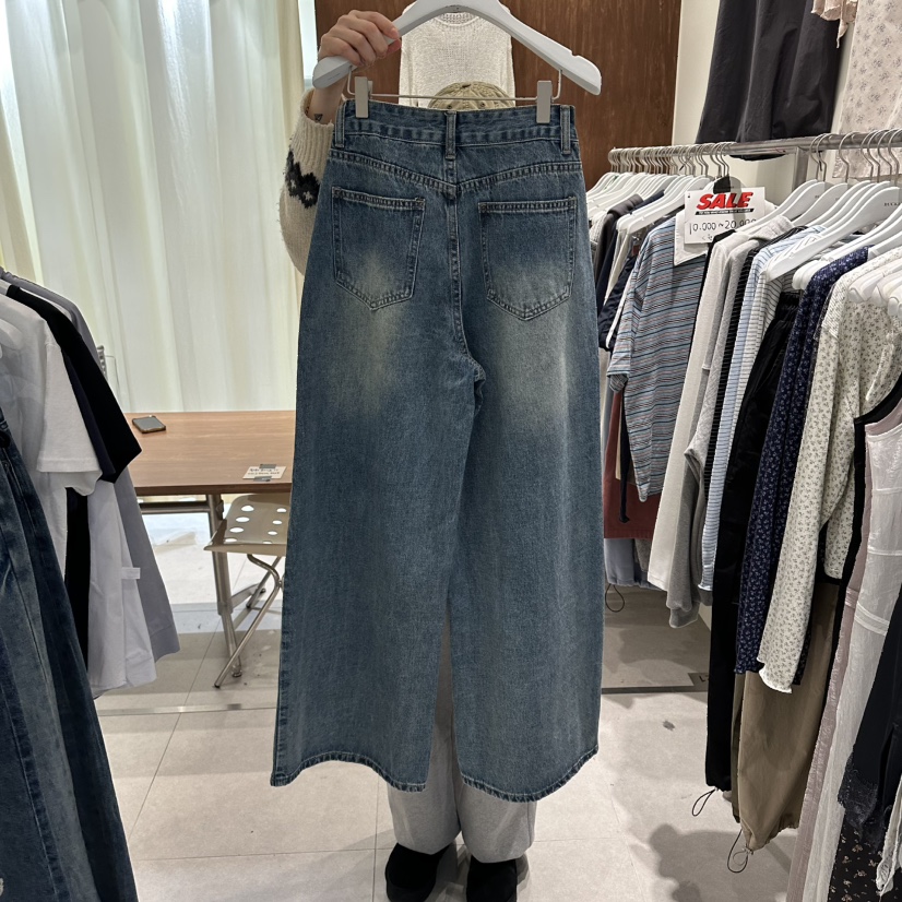 BUCKLE韓國東大門代購女裝新品熱賣人氣職業時尚推薦牛仔褲BUCKLE牛仔褲