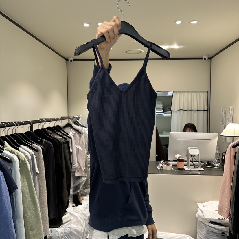 RE STOCK韓國代購女裝新品26春夏休閑熱賣人氣推薦吊帶背心RE STOCK吊帶/背心圖色3