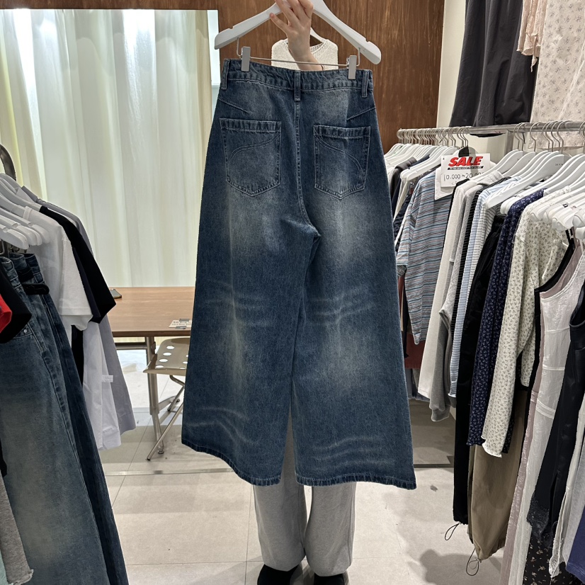 BUCKLE韓國代購女士新款熱賣人氣推薦休閑職業時尚牛仔褲BUCKLE牛仔褲