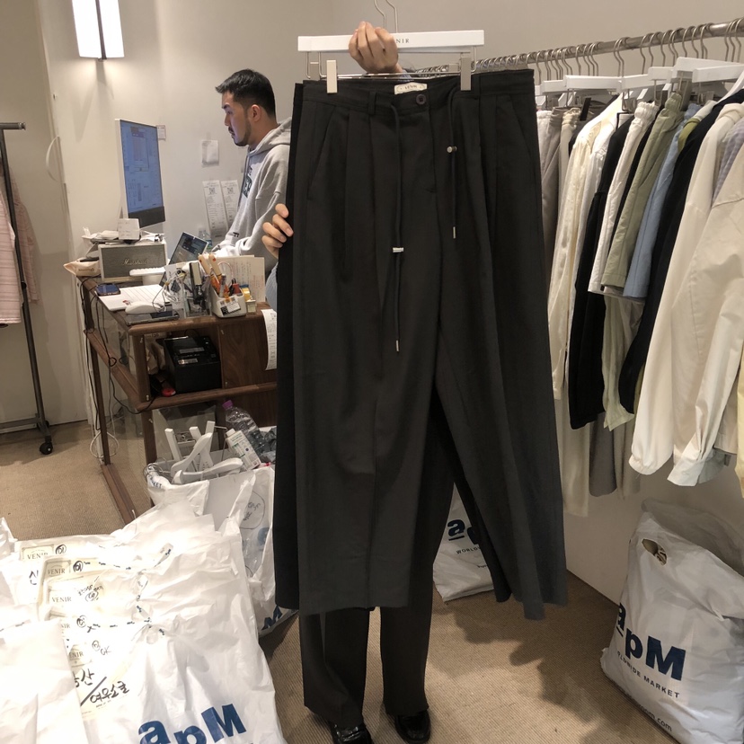 VENIR-a韓國代購女裝新款熱賣人氣26春夏時尚推薦休閑褲VENIR-a休閑褲圖色2