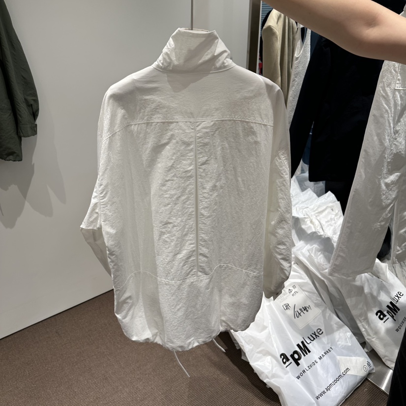 OVERTAKE韓國東大門代購女裝新品職業26春夏人氣夾克高領OVERTAKE夾克