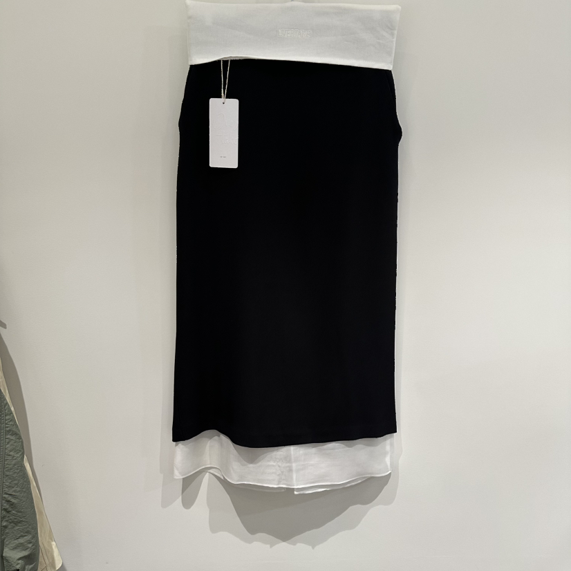 OVERTAKE韓國代購女裝新款休閑職業時尚推薦人氣26春夏長裙OVERTAKE長裙圖色2黑色