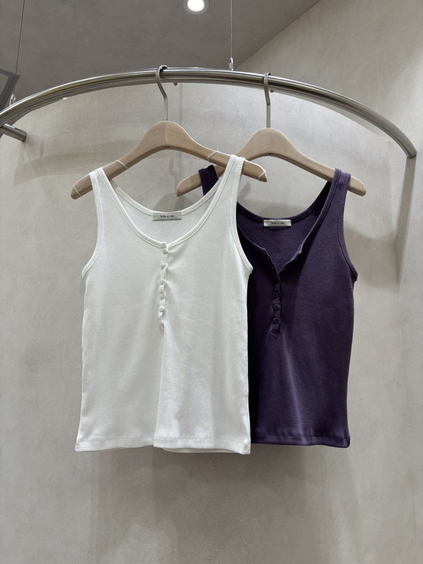 WHO IS SHE韓國東大門直郵女士新品推薦人氣熱賣吊帶背心WHO IS SHE吊帶/背心