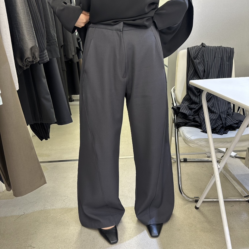 AMON韓國直郵女裝新款26春夏時尚人氣推薦職業熱賣休閑褲AMON休閑褲圖色1