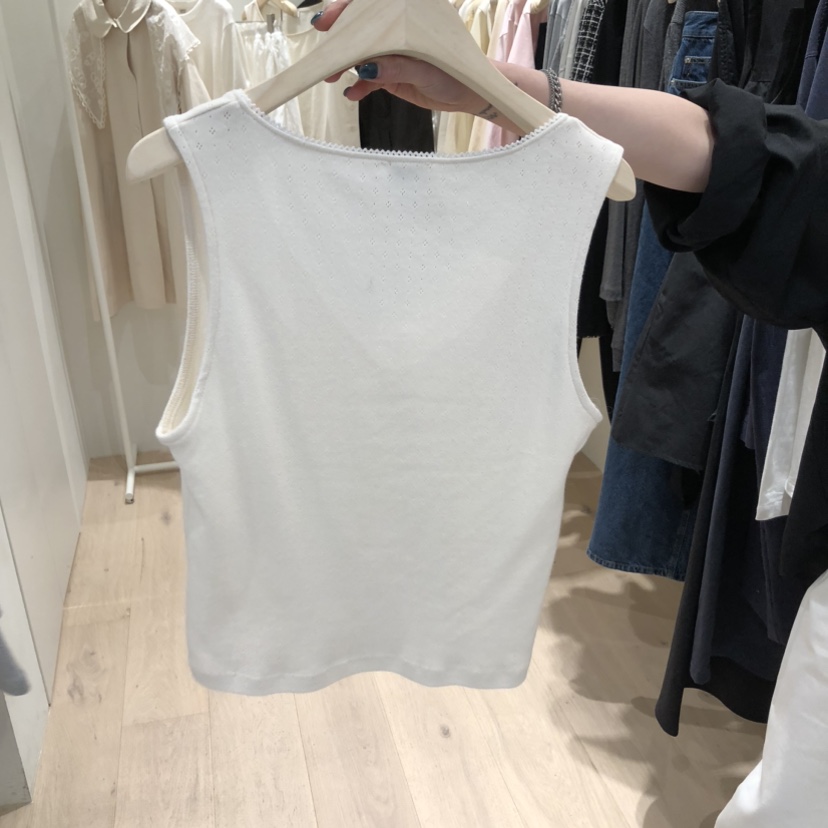 LIFFEY韓國東大門直郵女士新品職業推薦人氣吊帶背心鏤空LIFFEY吊帶/背心