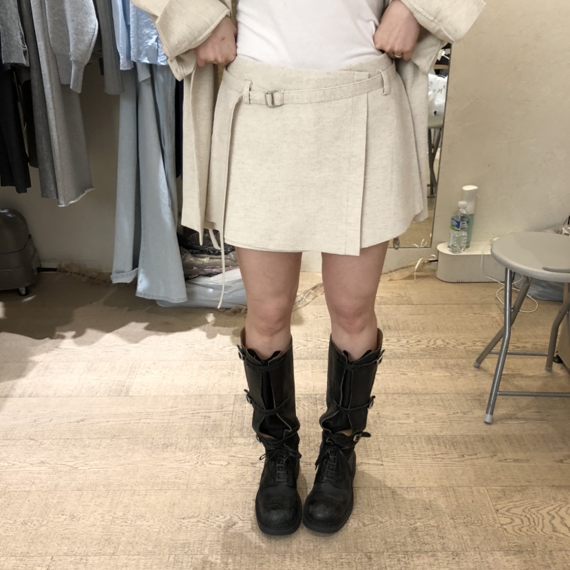 W AND J韓國直郵女裝新品26春夏休閑推薦職業裙褲含腰帶W AND J裙褲圖色1