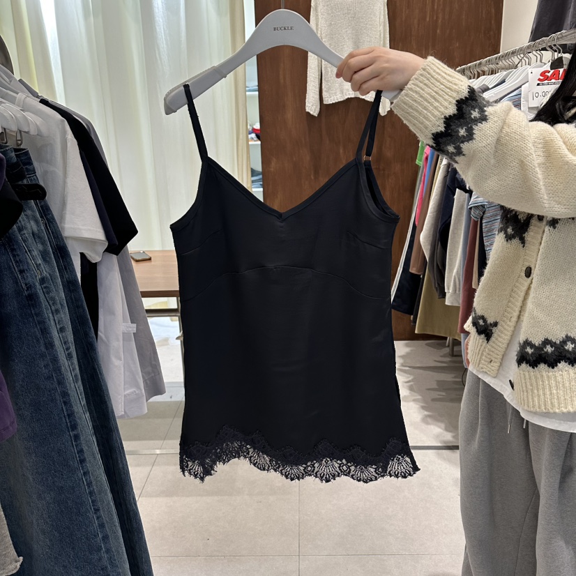 BUCKLE韓國東大門代購女士新款26春夏休閑時尚熱賣吊帶背心BUCKLE吊帶/背心圖色2