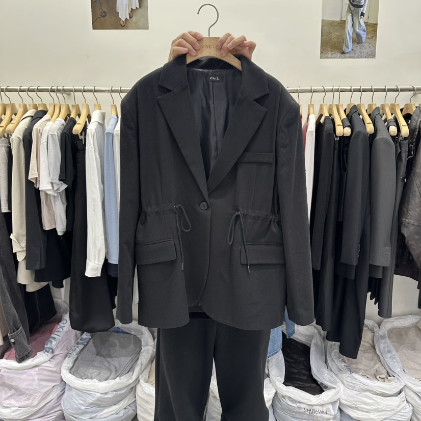 VIVEL韓國東大門代購女裝新品休閑推薦26春夏熱賣人氣夾克VIVEL夾克圖色2