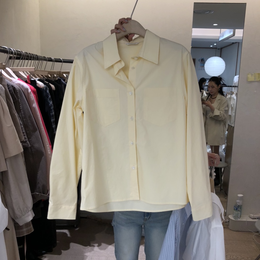 W AND J韓國代購女士新品時尚熱賣職業推薦人氣襯衫蕾絲衫W AND J襯衫/蕾絲衫圖色2