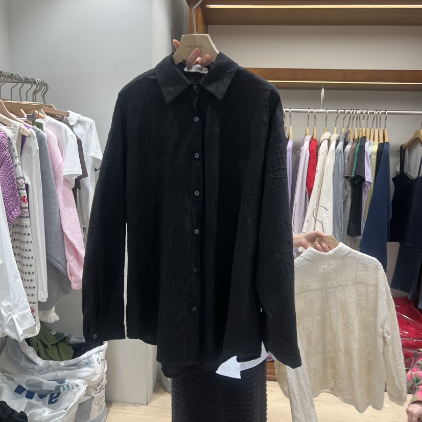 THE CAMEL韓國東大門直郵女士新品人氣襯衫蕾絲衫the came_l 家襯衫/蕾絲衫圖色2