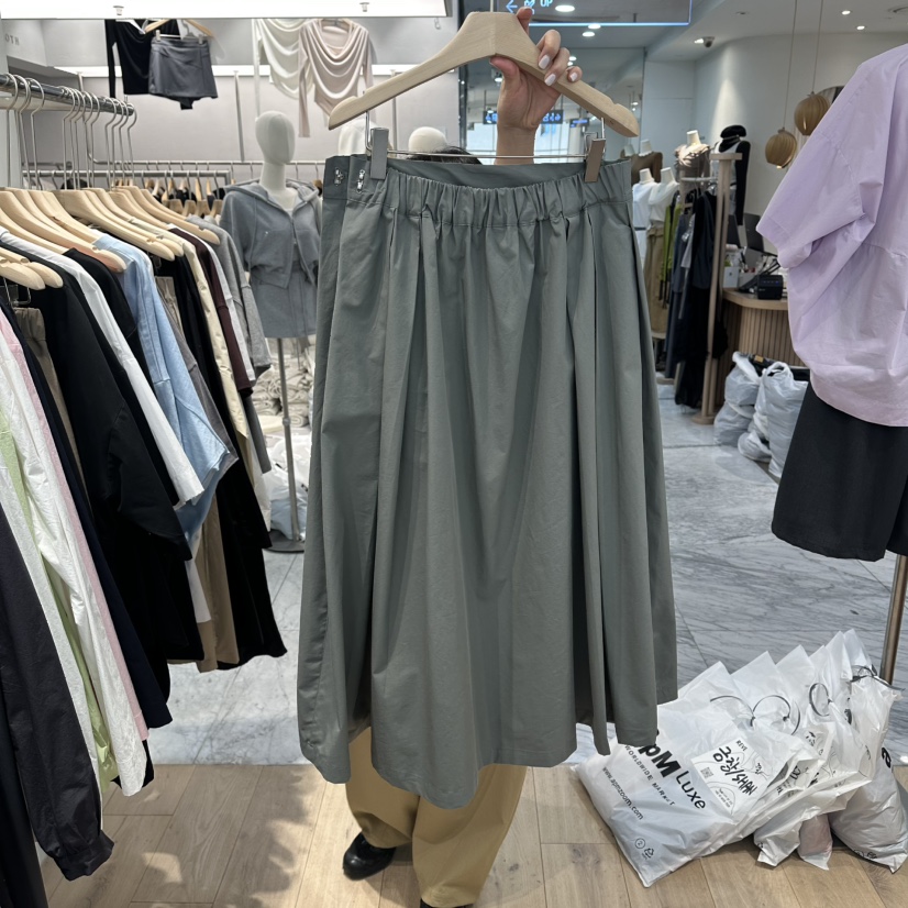 REVE-L韓國直郵實拍女士新款休閑熱賣職業推薦26春夏長裙REVE-L長裙