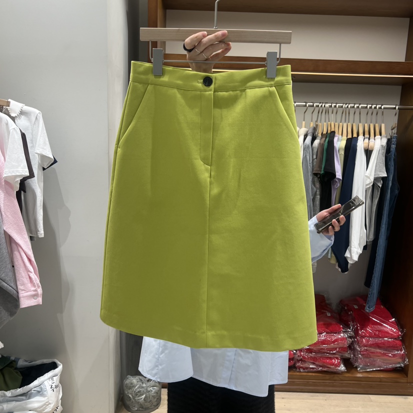 THE CAMEL韓國東大門直郵女裝新品職業半身裙中短裙the came_l 家半身裙/中短裙圖色2