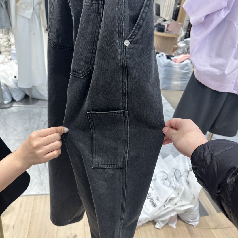 REVE-L韓國代購女裝新款熱賣休閑推薦時尚人氣26春夏牛仔褲REVE-L牛仔褲