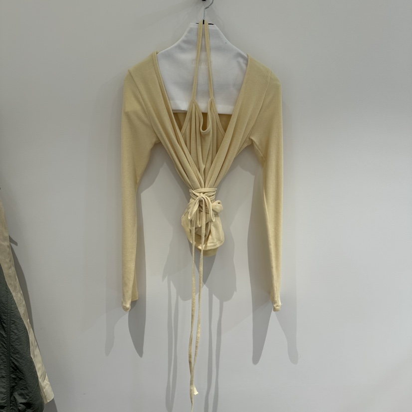 OVERTAKE韓國直郵女士新品26春夏推薦職業時尚針織衫假兩件OVERTAKE針織衫圖色2