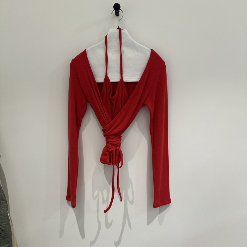 OVERTAKE韓國直郵女士新品26春夏推薦職業時尚針織衫假兩件OVERTAKE針織衫圖色4