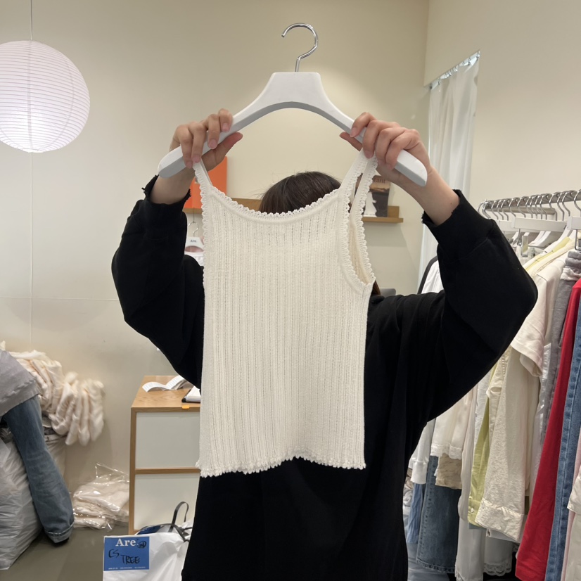 ARE韓國直郵女裝新品休閑時尚人氣26春夏熱賣推薦吊帶背心ARE YOU/ARE吊帶/背心