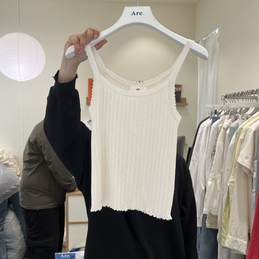ARE韓國直郵女裝新品休閑時尚人氣26春夏熱賣推薦吊帶背心ARE YOU/ARE吊帶/背心圖色1