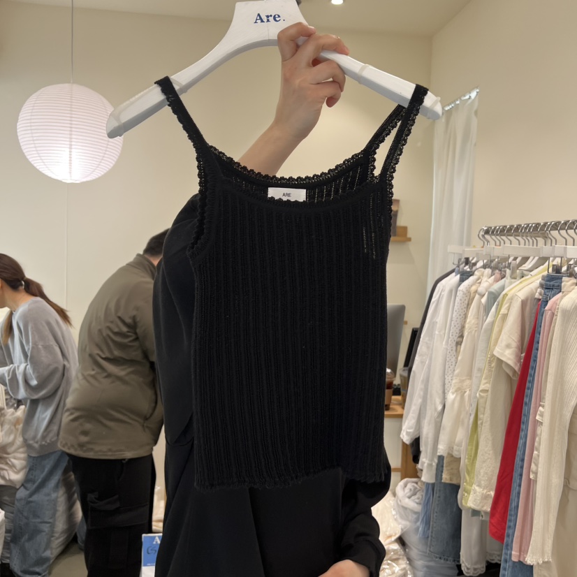 ARE韓國直郵女裝新品休閑時尚人氣26春夏熱賣推薦吊帶背心ARE YOU/ARE吊帶/背心圖色3