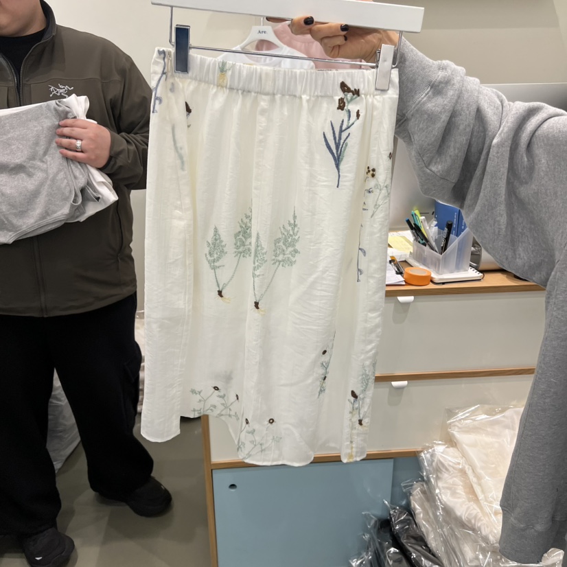 ARE韓國直郵實拍女裝新品推薦人氣熱賣26春夏半身裙中短裙天絲ARE YOU/ARE半身裙/中短裙