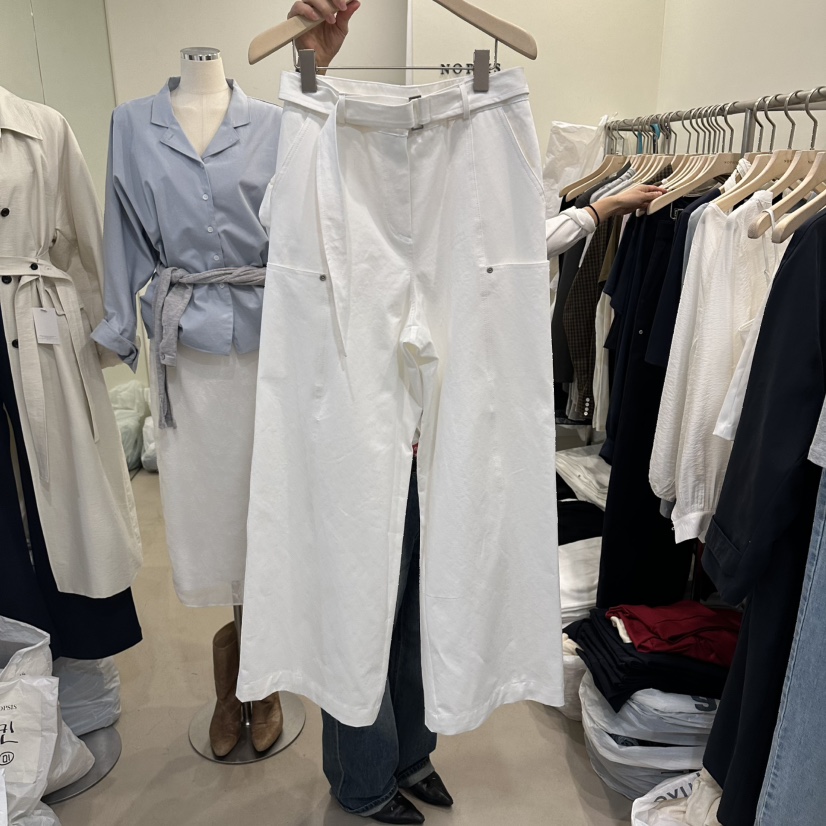 NOPSIS韓國直郵女裝新品休閑職業26春夏熱賣人氣推薦休閑褲NOPSIS休閑褲圖色1